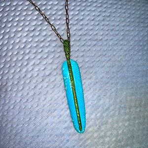 Rarities carved howlite gem necklace